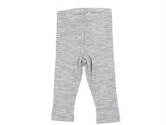 Lil Atelier grey melange leggings merino wool